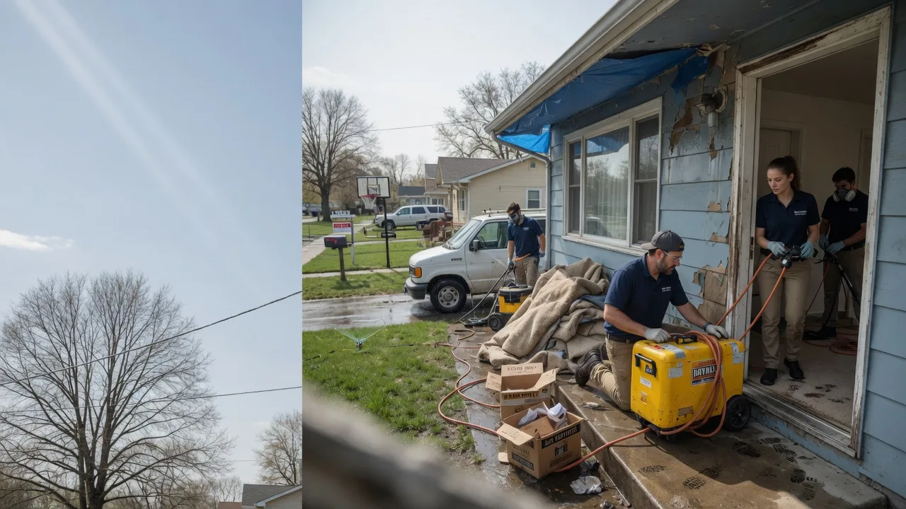 Basement Flood Cleanup in Notre Dame, IN near me